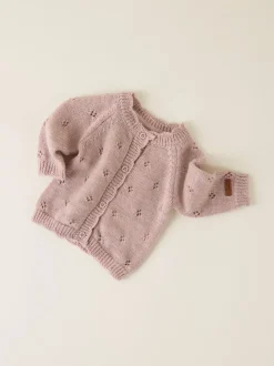 Name It Wrilla Wool Knit Cardigan, , 68 cm-Børn Cardigans