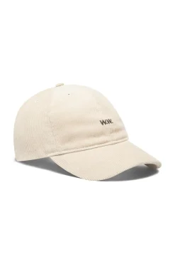 Wood Wood W.W.Cap Fløjl Cap, , One size- Huer & Kasketter