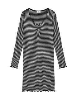 Outlet 5x5 Stripe Tikina Kjole, , 14 år Børn Kjoler