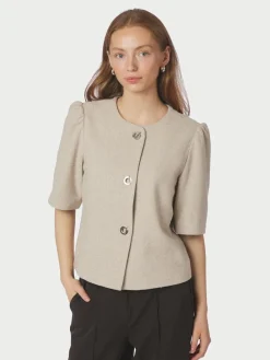 Neo Noir Xanthe Light Herringbone Blazer, , 36-Dame Jakker & Frakker