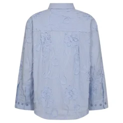 Co'Couture XavierCC Stripe Flower Skjorte, , L-Dame Bluser & Skjorter