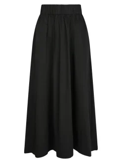 Clearance Yara Long Poplin Nederdel, , 40 Dame Nederdele