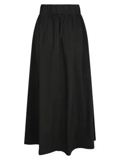 Clearance Yara Long Poplin Nederdel, , 40 Dame Nederdele