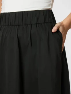 Clearance Yara Long Poplin Nederdel, , 40 Dame Nederdele