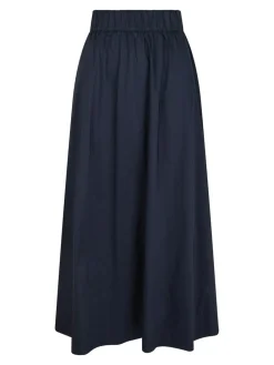 Neo Noir Yara Long Poplin Nederdel, , 36-Dame Nederdele