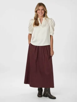 Sale Yara Poplin Nederdel, , 40 Dame Nederdele