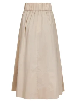 Hot Yara Poplin Nederdel, , 38 Dame Nederdele