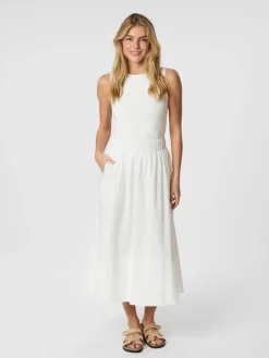 Hot Yara Poplin Nederdel, , 40 Dame Nederdele