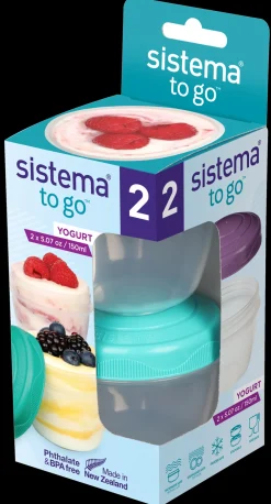 Clearance Yogurt 2-pak To Go Bøtter, , 150 ml Opbevaring