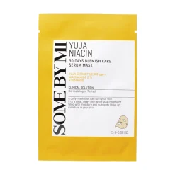 Some By Mi Yuja Niacin 30 Days Blemish Care Serum Mask, 1 stk- Hudpleje